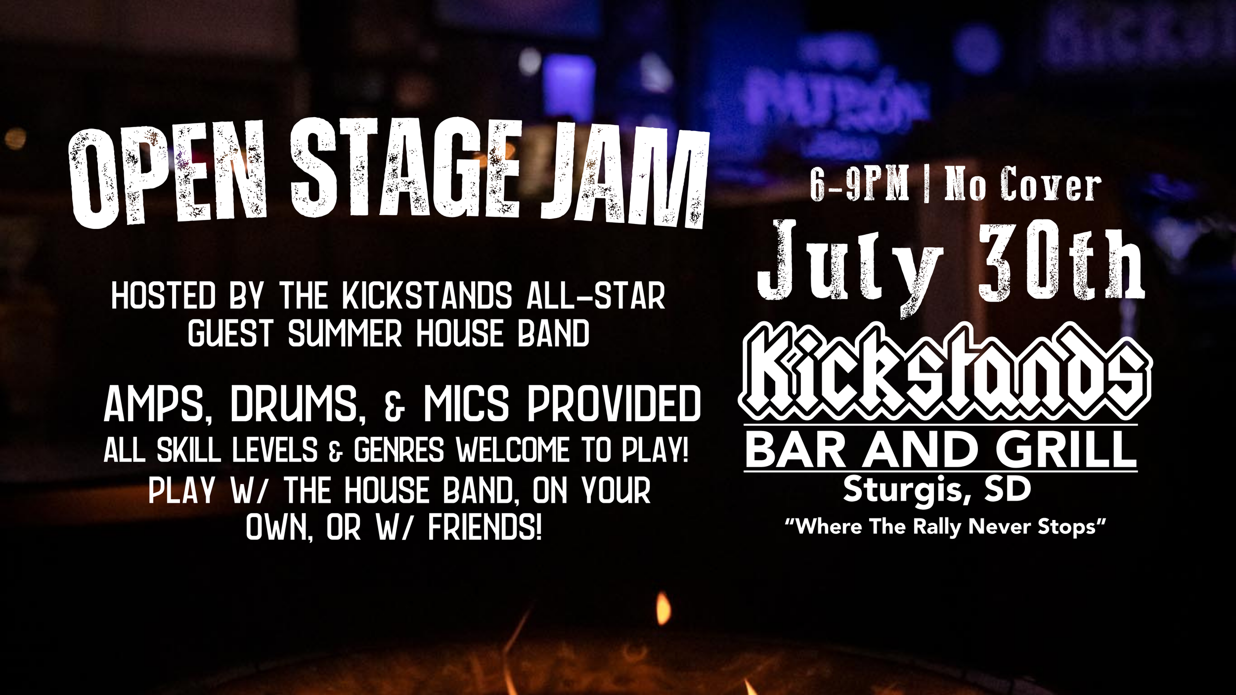 Open Stage Jam Night 