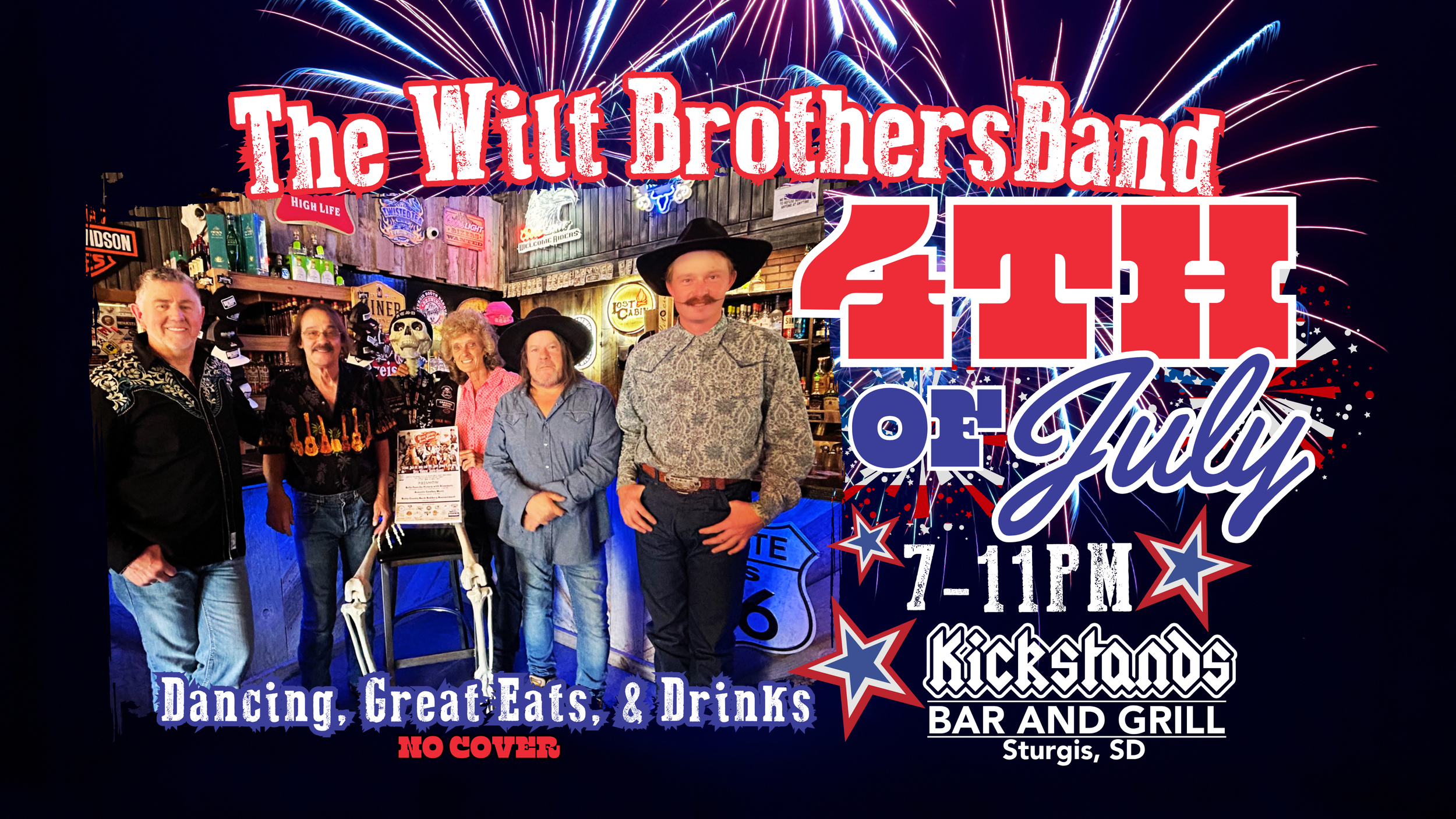 Independence Day w/ The Wilt Brothers Band 