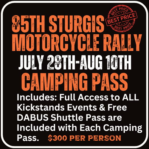 Kickstands, Sturgis SD: Campground, Bar, Restaurant, Live Music Venue