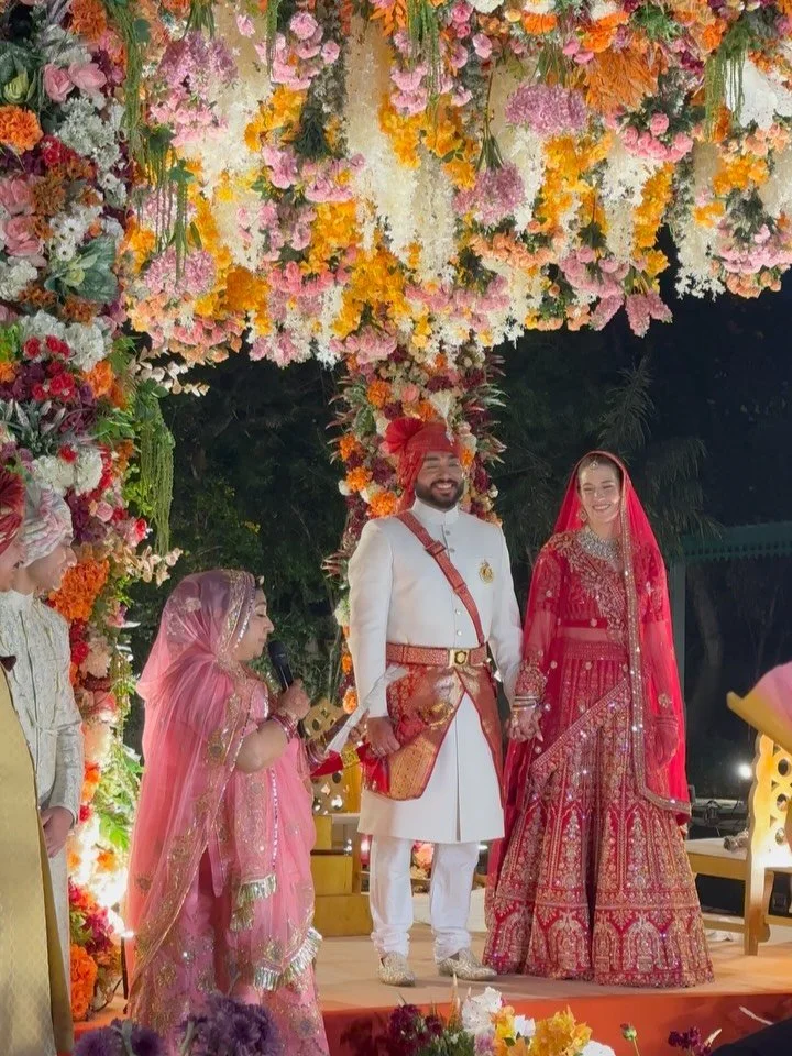 What an absolute honor to witness the marriage of @devashish_taknet and @kathleen.fox24. We&rsquo;ve been to many Indian weddings, but this one was one of the most special, intimate gatherings and it felt like such a privilege to be invited. The brid