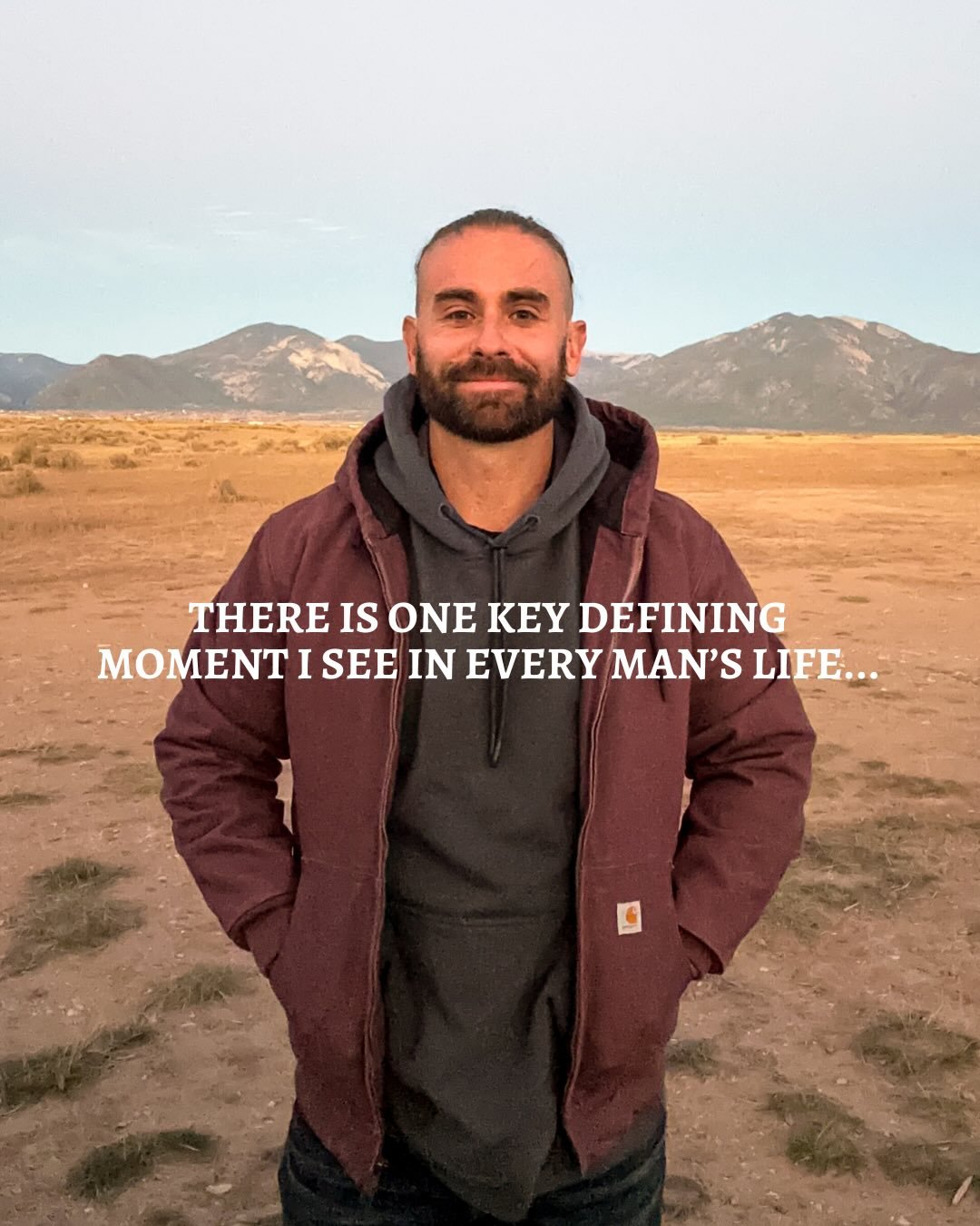 I&rsquo;ve been guiding men to their most authentic, grounded and powerful selves for 13 years. 

Time and time again I see men get stuck so close to actuality their goals and the life they want. 

Unable to cross the finish line of that threshold. 

