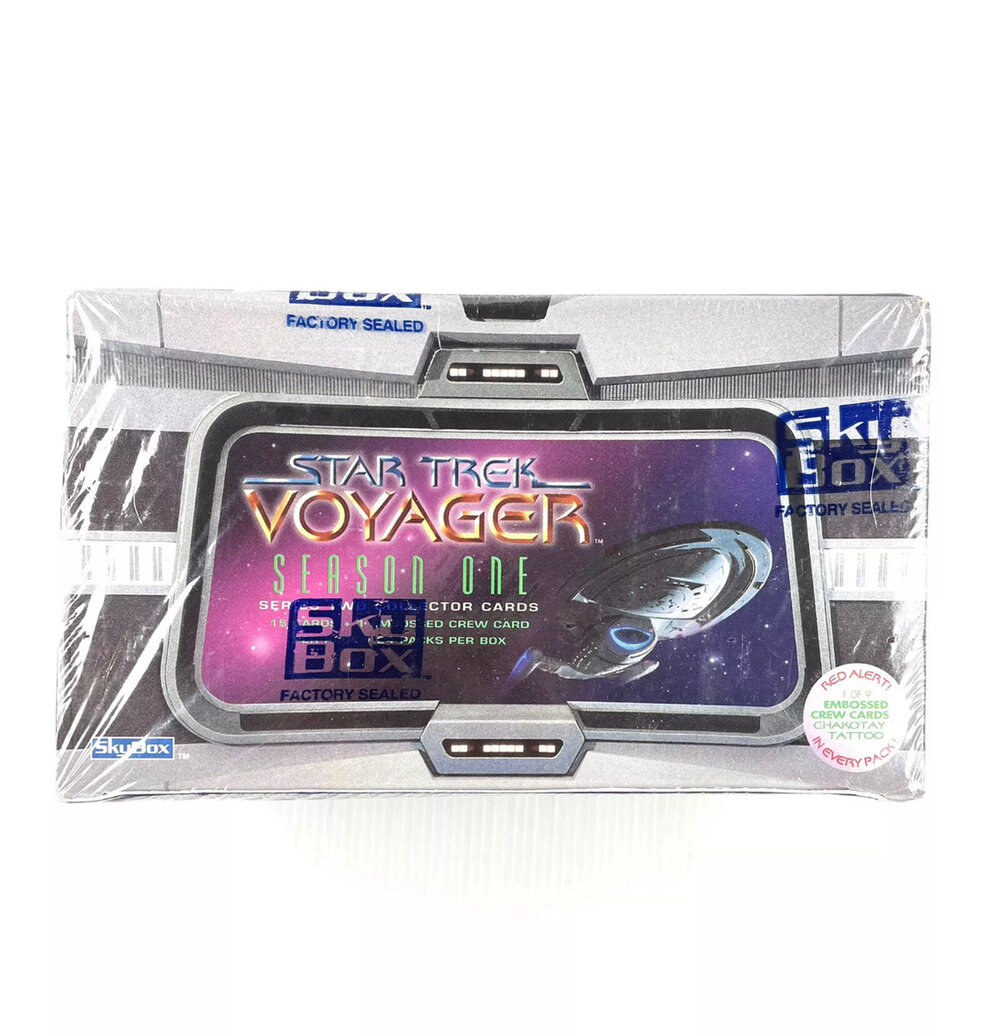 Star Trek Voyager Season One Series 2 Trading Card Box Factory Sealed Star Trek Voyager Season One Series 2 Trading Card Box Factory Sealed