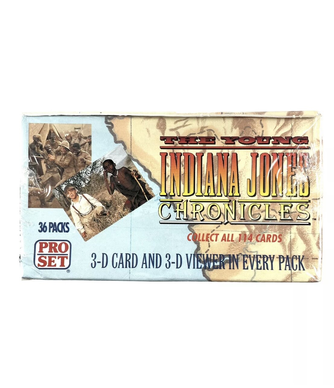 7 cards HCW The Young Indiana Jones Chronicles Pack 3 Activity cards pack 