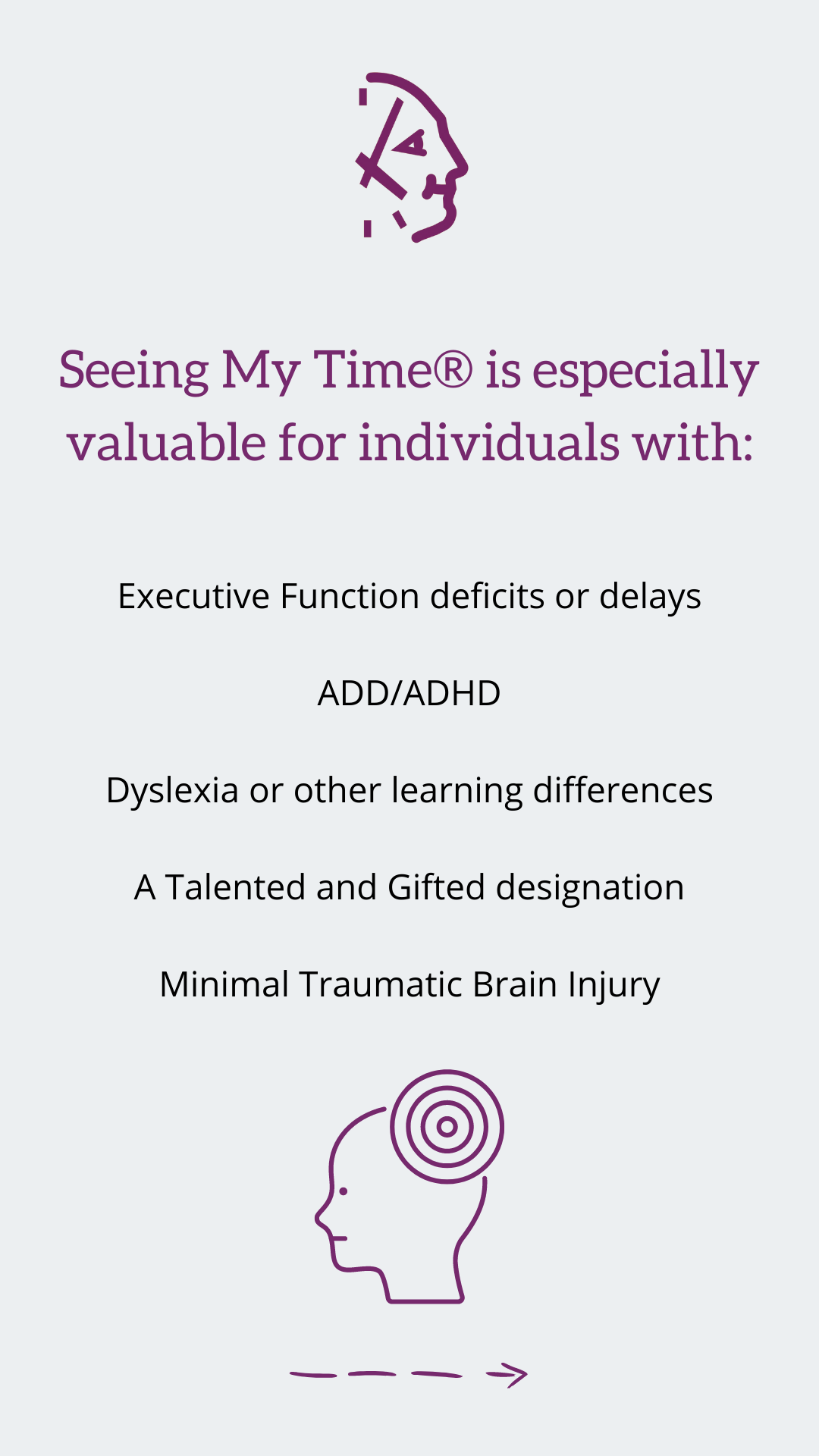 Instagram Story Highlight graphic design templatesfor marketing professional organizer The Seeing My Time Program by Executive Functioning Success 