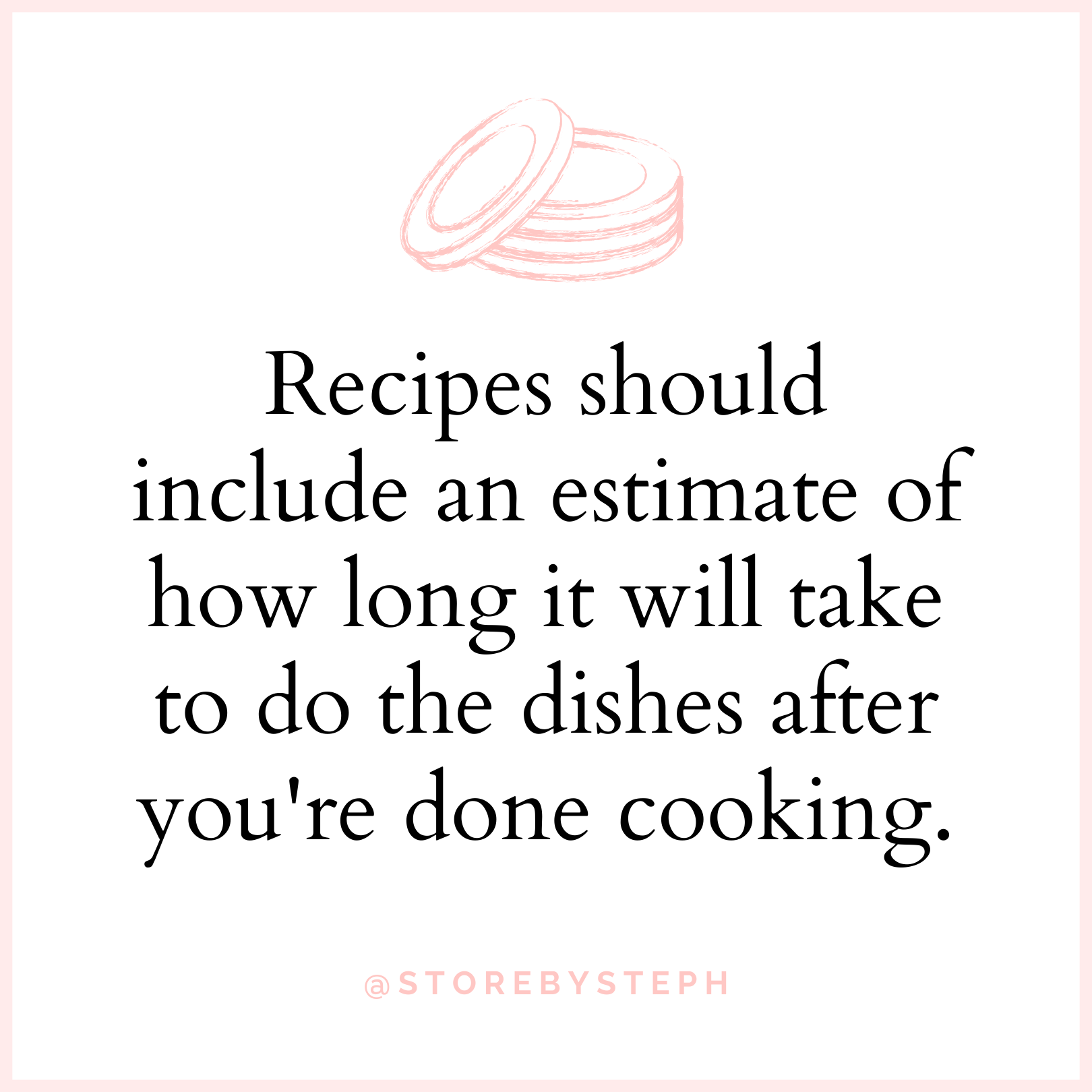 funny quotes about cooking on professional organizer social media 