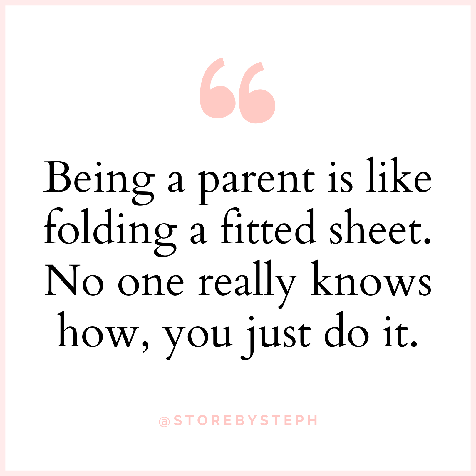 quotes about parenting from instagram account of professional organizer