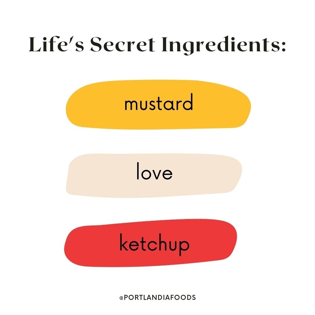 Life's secret ingredients...⁠
⁠
💛💗&hearts;️⁠
⁠