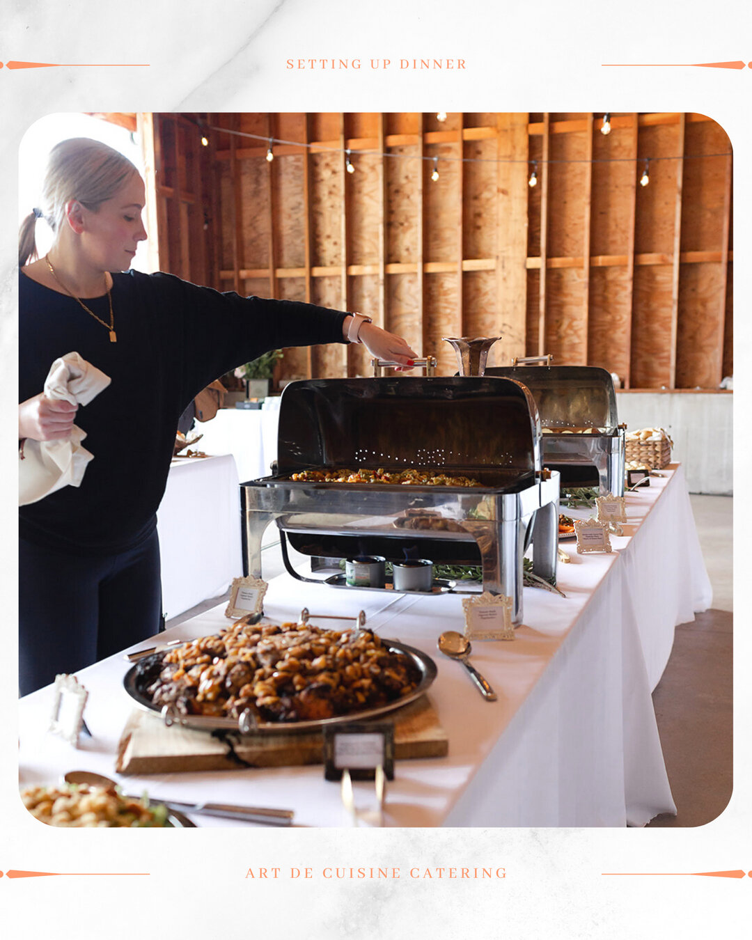 Here's a little peek into a day in the life of a professional caterer - stunning #PNW surroundings and fragrant, beautifully prepared food. 🍽️ Ok, there's a little more to it than that, but it feels so good to savor these perfect moments when the fo