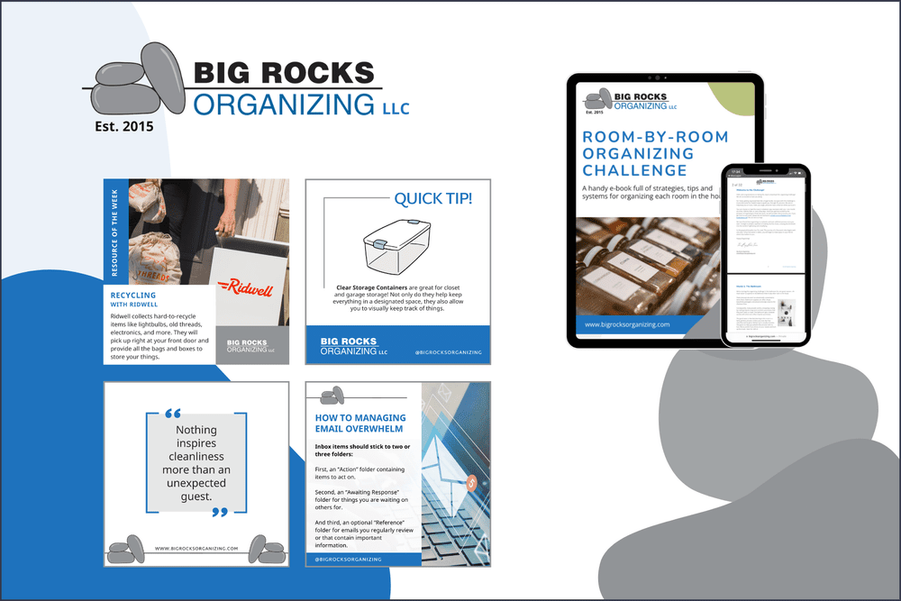 Big Rocks Organizing | BISHOP CONTENT STUDIO