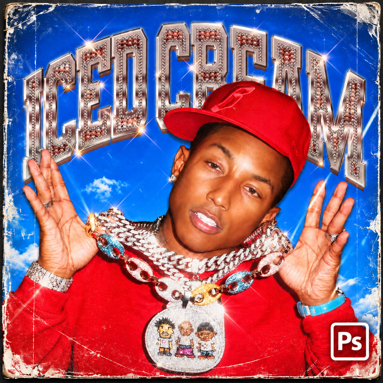 Iced Cream – Iced-Out Photoshop Text Styles