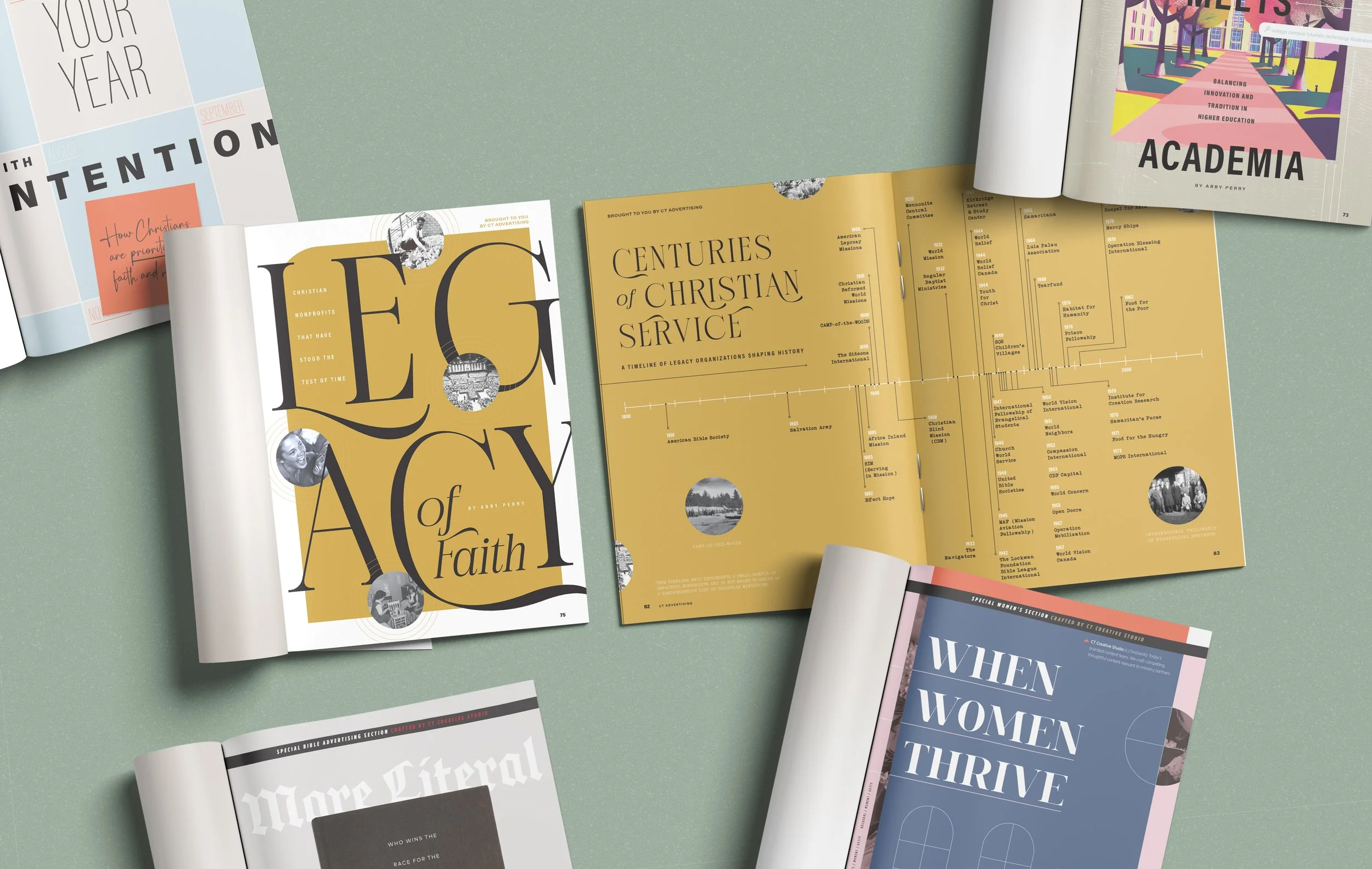Advertorial Design Collection | Christianity Today