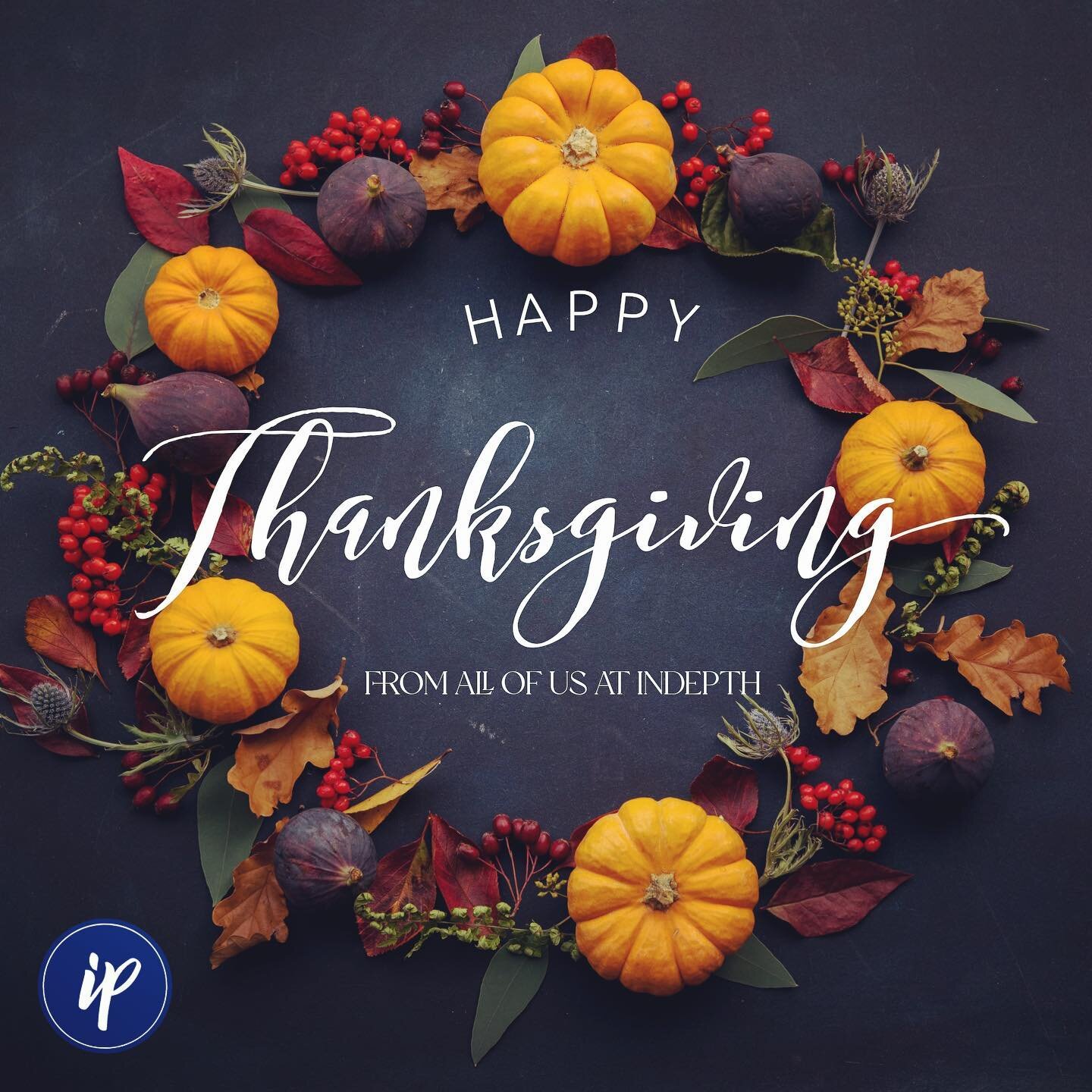 Grateful for all of our clients &amp; staff @indepth.physio !!! Wishing you all a Happy Thanksgiving weekend with your friends &amp; family! Hopefully no Pilates this weekend but filled with PIE &amp; LATTES instead!  We&rsquo;ll be back on Tuesday O