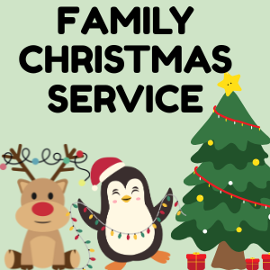 Family Christmas Service - SAVE THE DATE!