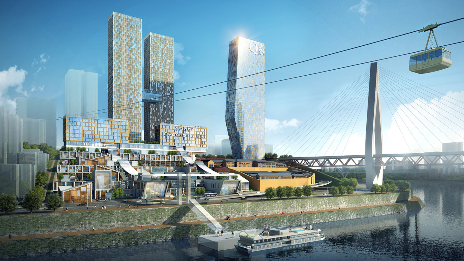 Mixed use development Master-plan - Chongqing - China - 001