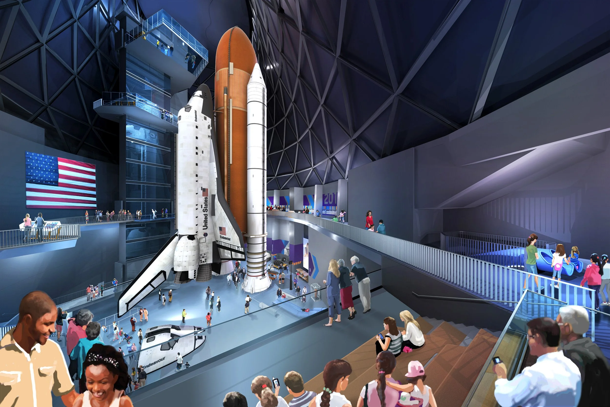 California Science Center - The Samuel Oschin Air and Space Center