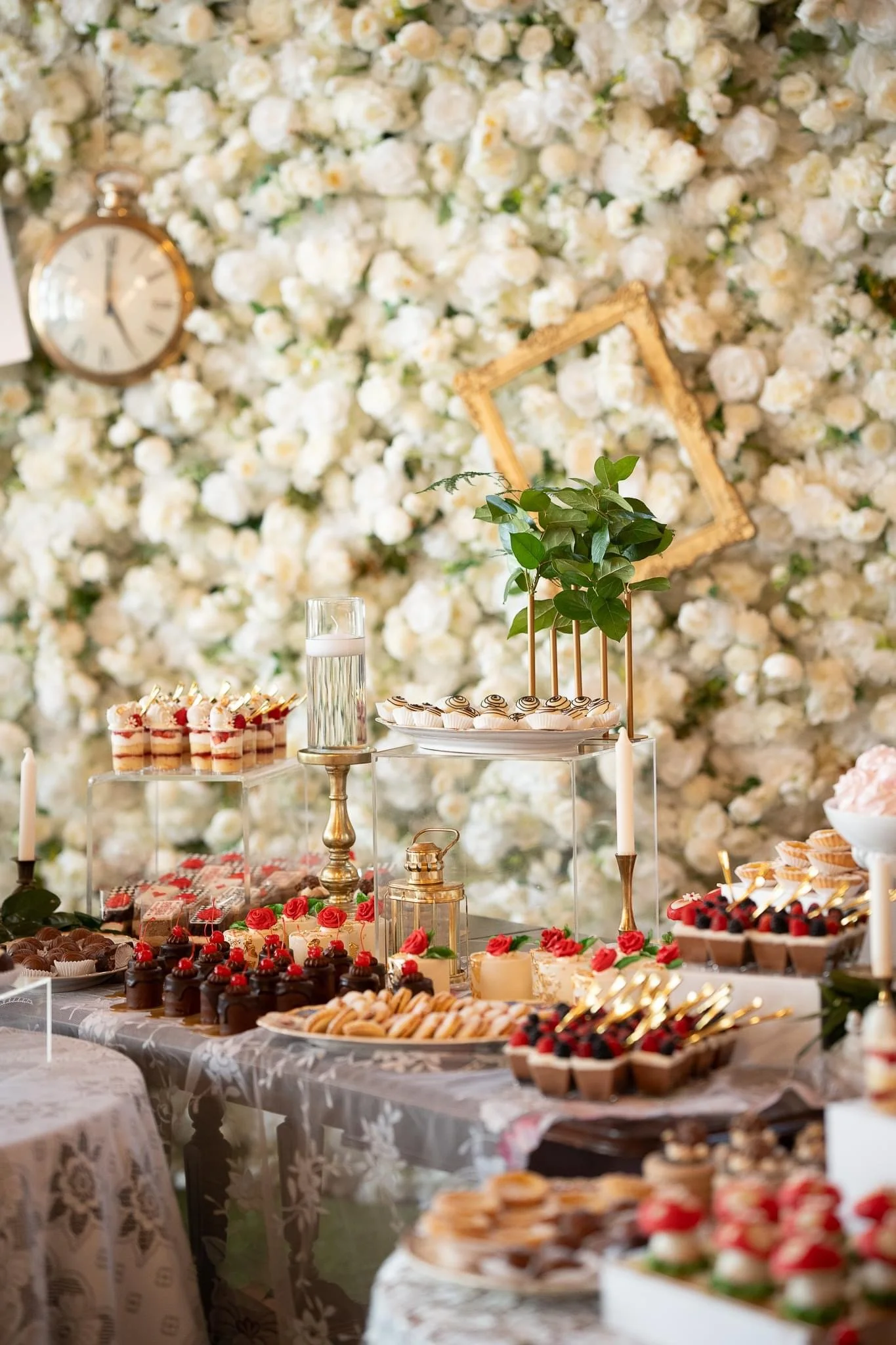 Dessert Tables — Sugar Blooms and Cakes