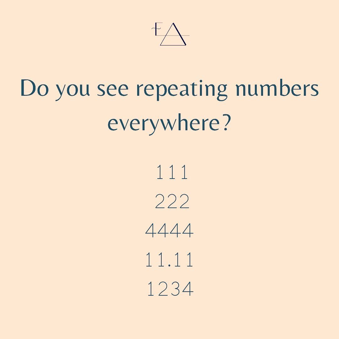 Seeing specific repeating numbers everywhere is the Universes way of trying to get your attention! 👋🏼 

These signs can indicate:

&bull; To be aware of your thoughts, feelings and actions at the time. As we are creating our reality from them.
&bul