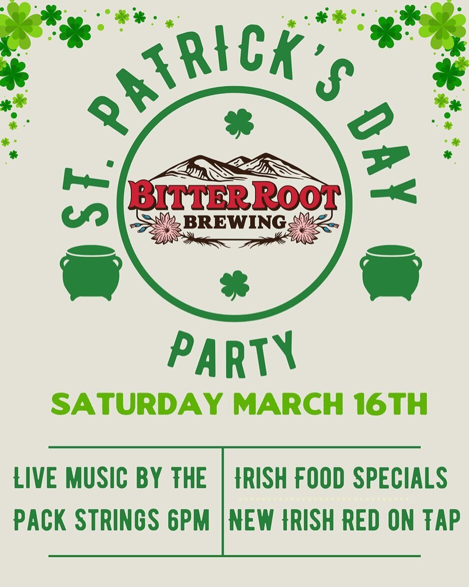 Throw on your finest green attire and come join us tomorrow for a little St. Patrick&rsquo;s Day celebration. We&rsquo;ll have our Irish Red on draft and some Irish Specials as well.
.
.
.
#stpatricksday #irishredale #kissmeimirish #luckoftheirish #h