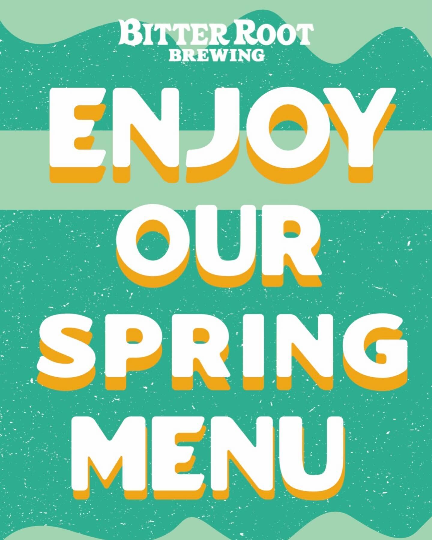 Our new spring menu drops today! Stay tuned for updates on all the new items.
.
.
.
#springmenu #thatnewnew #feelinggood #supportlocal #eatlocal #montanamade #montanacraftbeer #hamtownsfinest