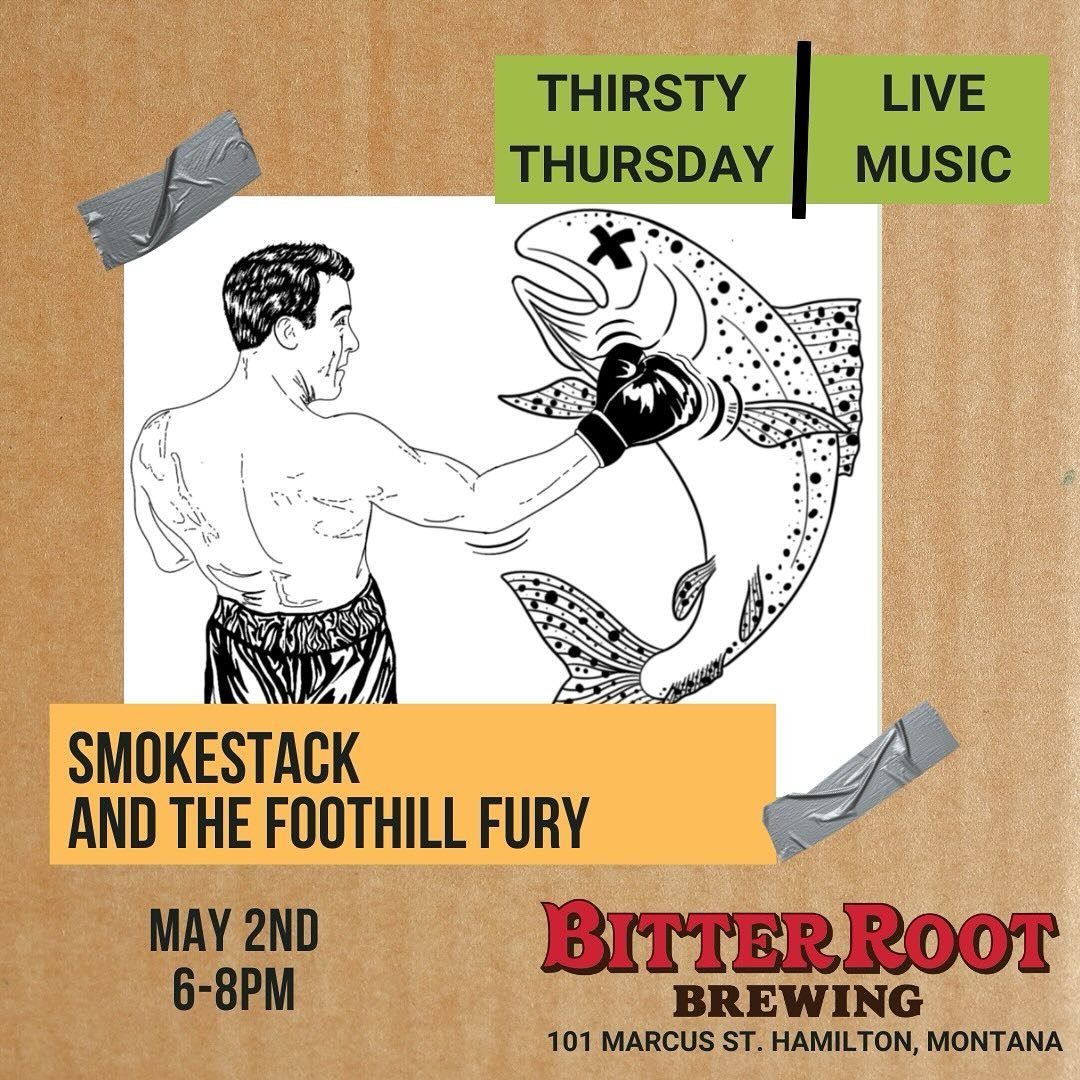 It&rsquo;s Thursday and we&rsquo;re thirsty! We&rsquo;ve got Smokestack and the Foothill Fury on deck for this evening. Come grab a pint, a bite and enjoy some live music with us!
.
.
.
#thirstythursday #livemusic #hamtownsfinest #supportlocal #eatlo