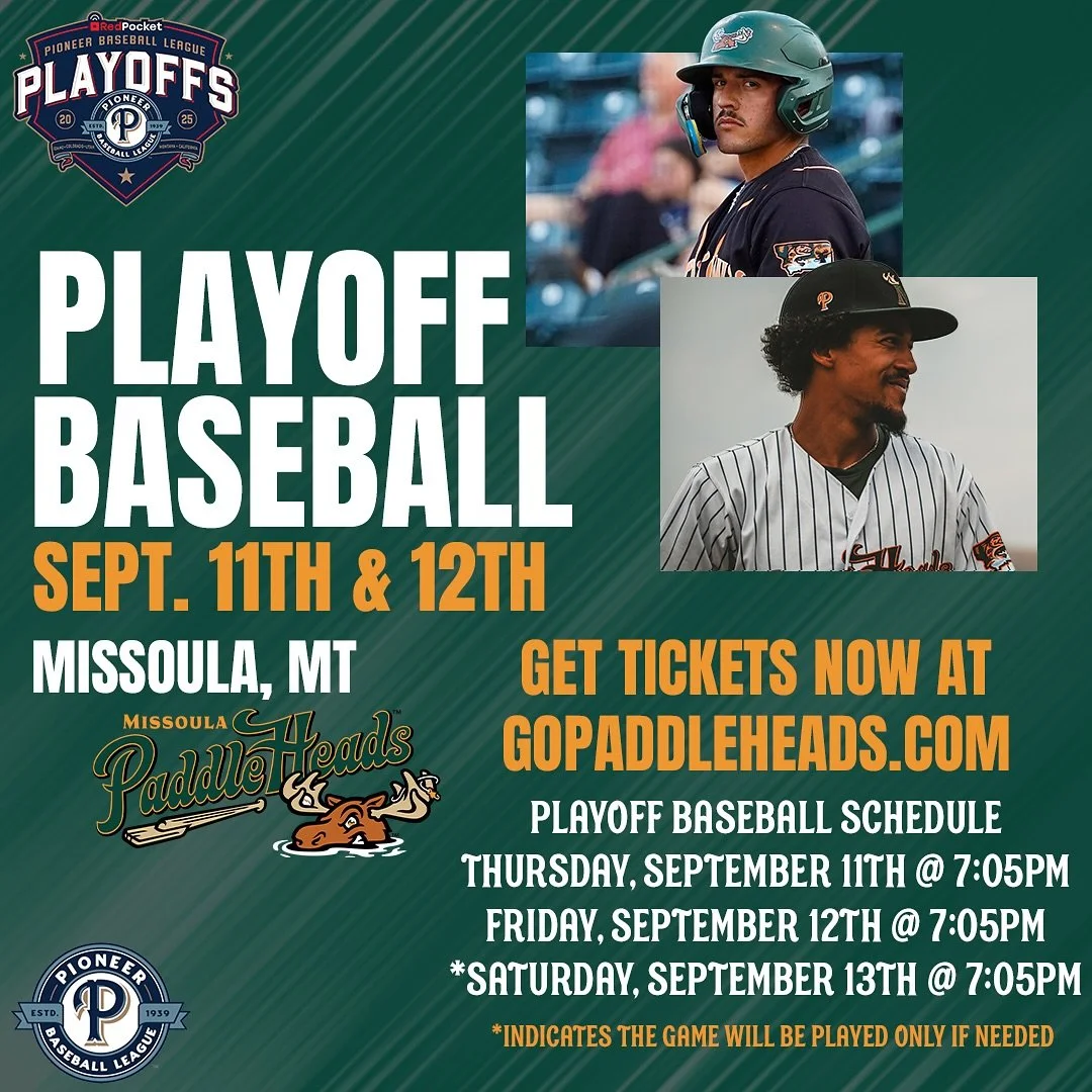 What&rsquo;s better than a baseball game when the temps finally cool down? Get down and cheer on the Paddleheads during the playoffs!
.
.
.
#baseball #montanacraftbeer #supportyourteam #pioneerbaseball #paddleheads #thelastbestbrew