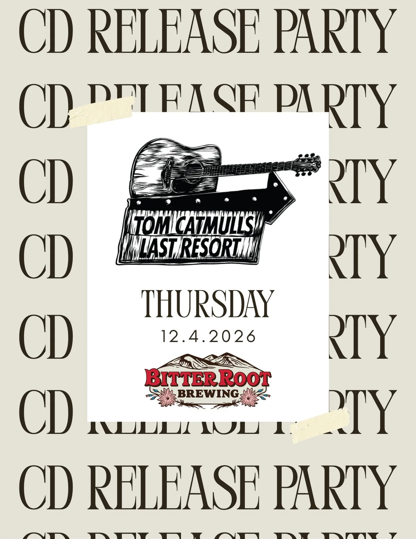 This Thursday we&rsquo;ve got Tom Catmull in the house for his CD Release Party! Get down here, listen to some tunes, and support this long time friend of ours!
.
.
.
#thirstythursday #thursdaymusic #localmusic #hamtownsfinest #drinklocalbeer #eatloc