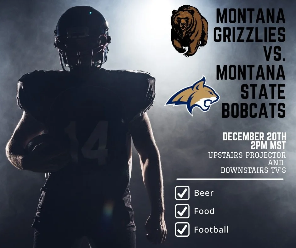 2nd Brawl of the Wild is going down on Saturday! We&rsquo;ll have the game on all TV&rsquo;s and the projector upstairs! Kickoff is at 2pm! Be here!
.
.
.
#brawlofthewild #montanafootball #getsome #hamtownsfinest #supportlocal #eatlocal #drinklocalbe