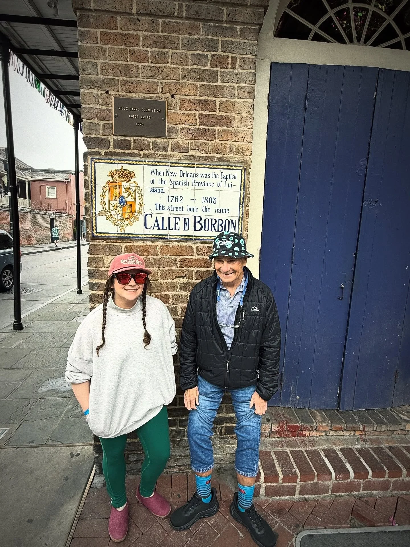 Couple of our regulars took some Bitter Root merch front and center in New Orleans and we couldn&rsquo;t be more honored! Thank you Courtney and Joe&hellip; plus Tish who likely took the photo!
.
.
.
#repyourbrand #nola #fattuesday #hamtownsfinest #m