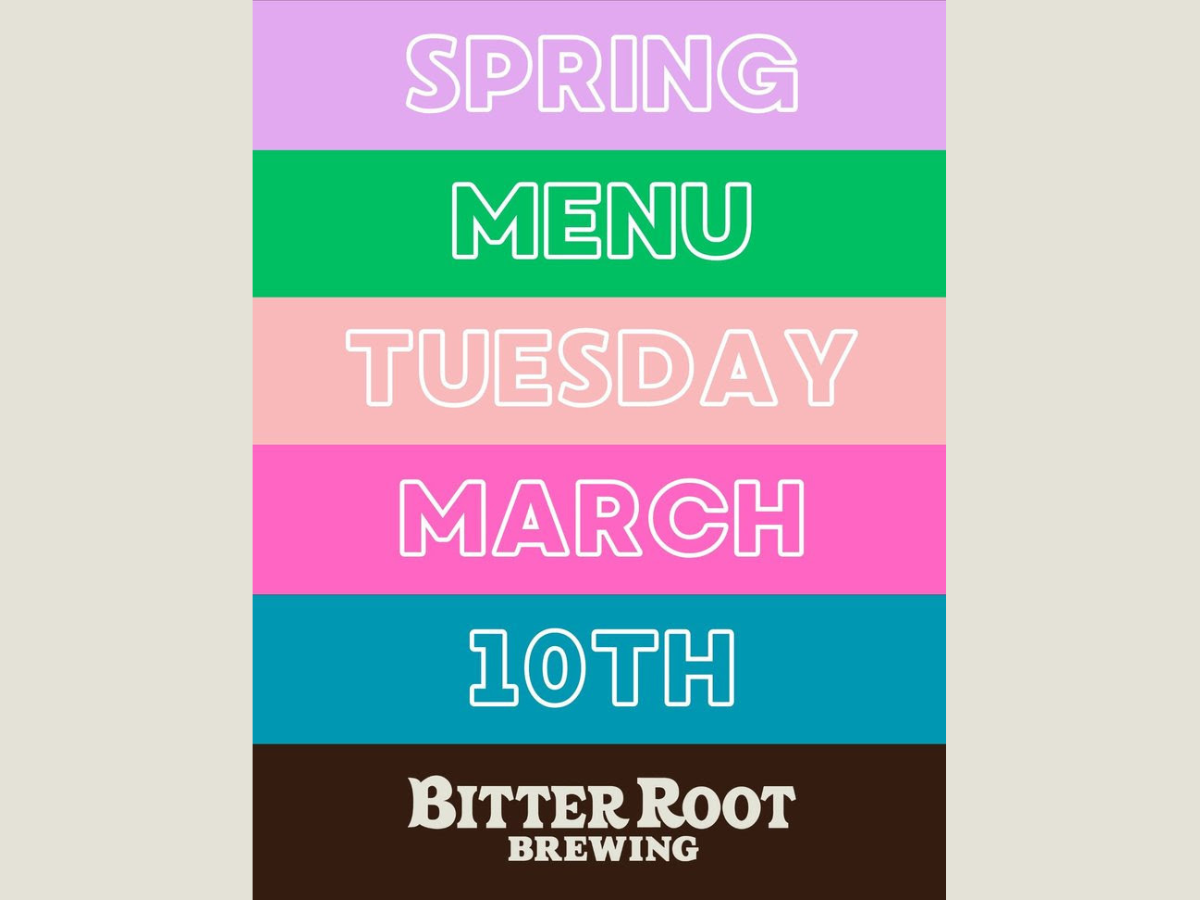 Spring Menu