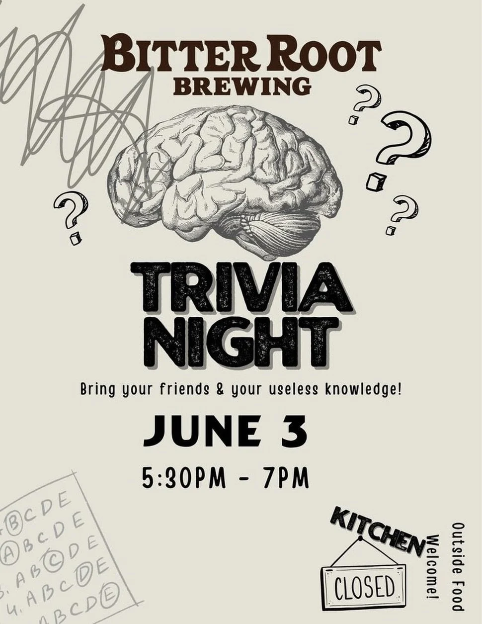 Kitchen closed again on Wednesday but Trivia is back again! Doors open at 4pm and Trivia starts at 5:30pm.
.
.
.
#trivia #hamtownssmartest #nerdsarewelcome #drinklocalbeer