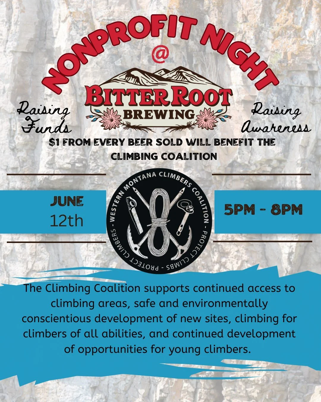 Climbing builds community, stewardship, and access to wild places. 🧗&zwj;♀️🌲

Join us in supporting the Climbing Coalition as we work to protect climbing areas, improve access, and advocate for the places we love. Every donation helps keep our crag
