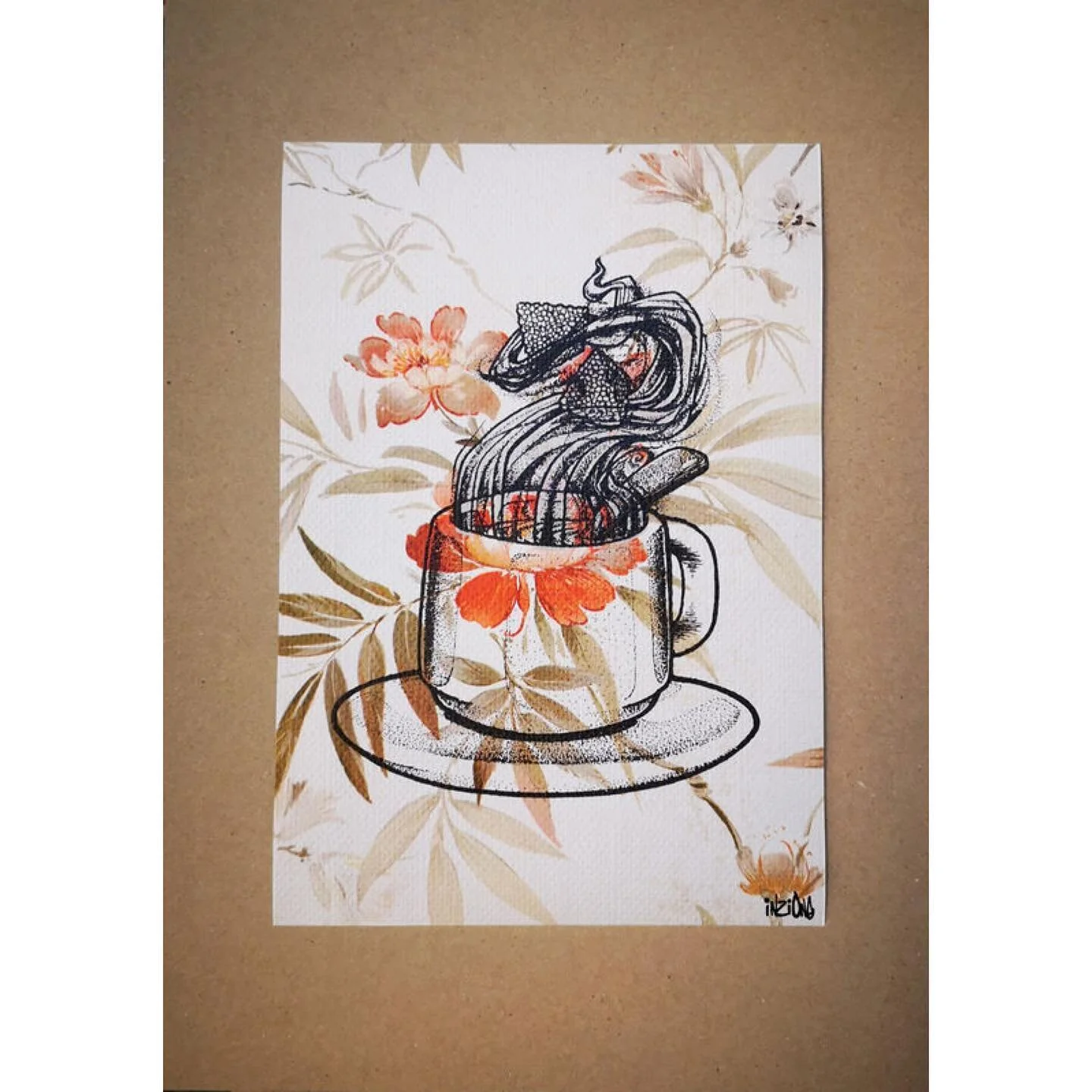 SOCIETY 
By our @inzione 

Hand pulled screenprint on wallpaper.

Prints available now- Link in Bio👆

#illustration #screenprint #graphicartist #ladieswhopaint #itsnicethat #printspotters #artprints #printsnthat #artcollector #shopsmall #northwest #