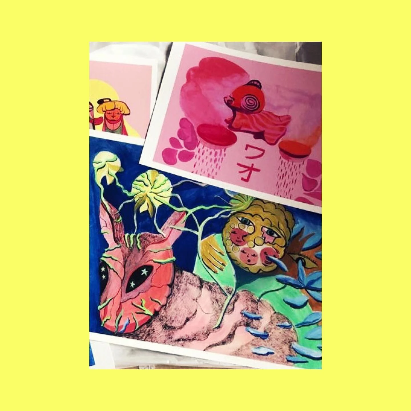 Emily&rsquo;s creatures have landed and are on their way out... @glomoth 

Printed on Hahnemühle museum etching.

Prints available now- Link in Bio👆

#illustration #womenillustrators #itsnicethat #printspotters #womenartists #artprints #printsnthat