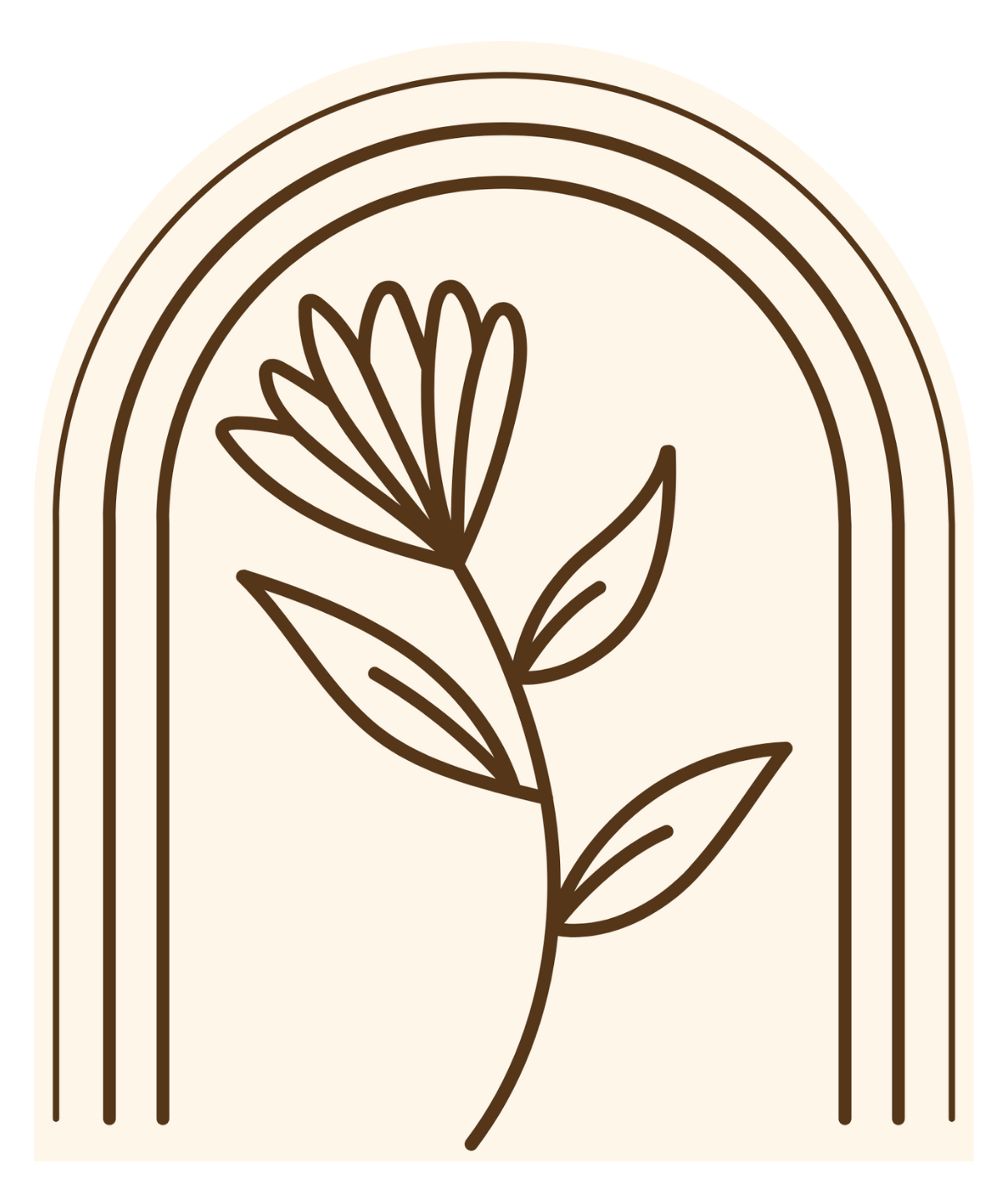 Arch with flower underneath it. Symbolizing hope with OCD treatment OCD therapy is effective and can help you feel better just like this image.