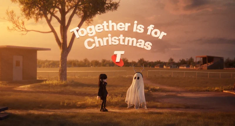 How Telstra sleighed the Christmas ad race with a ghost, and a goth