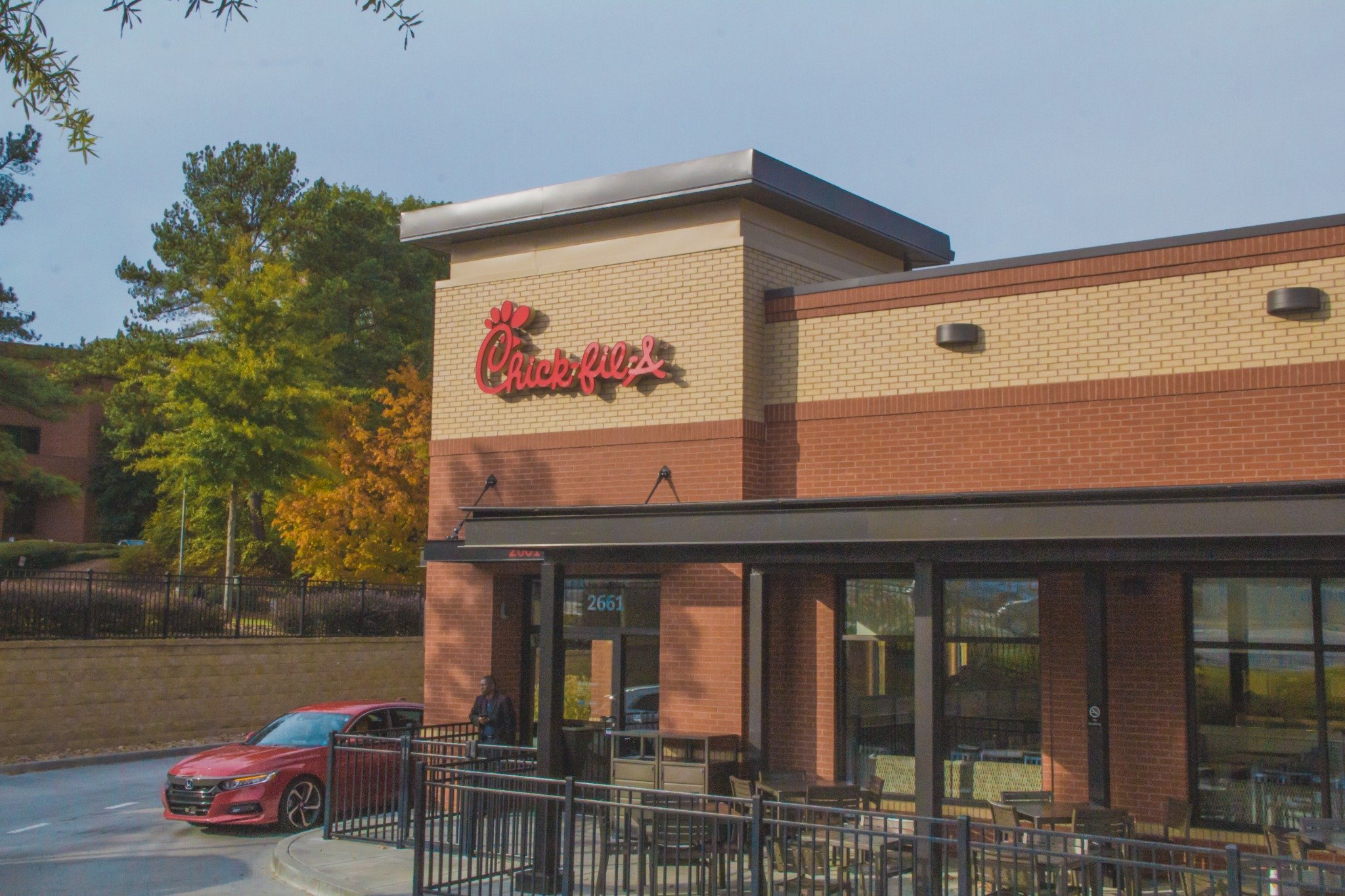 Chick-fil-A storefront for brand and commercial creative case study