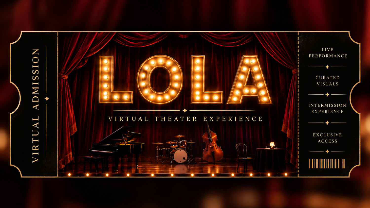 LOLA virtual seating admission