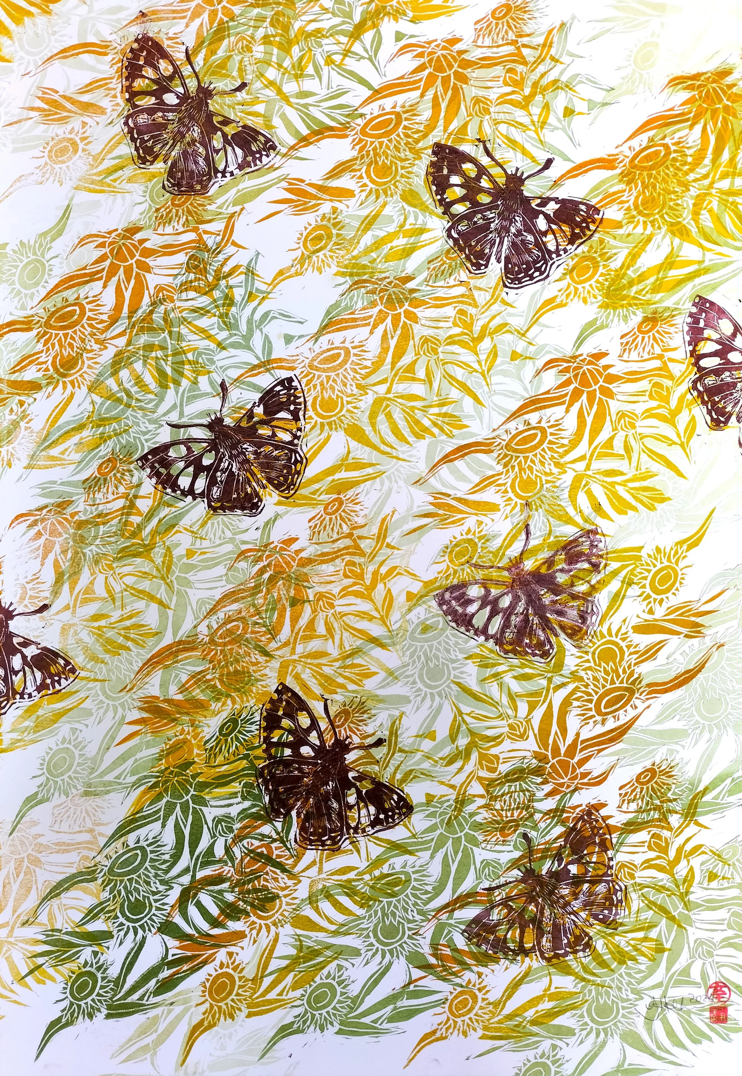 27. Concourse Paper Daisies | 560mm x 390mm