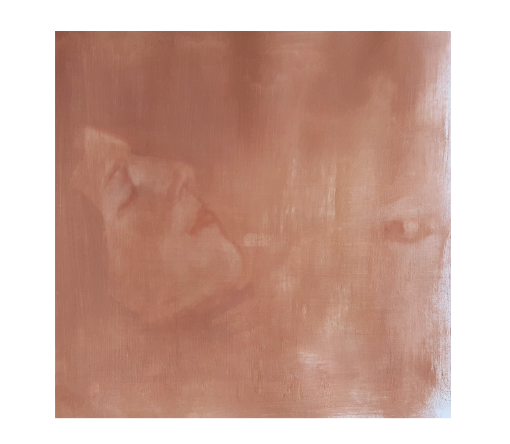 Study of Grace (2026), oil on paper, 13 x 15 cm.