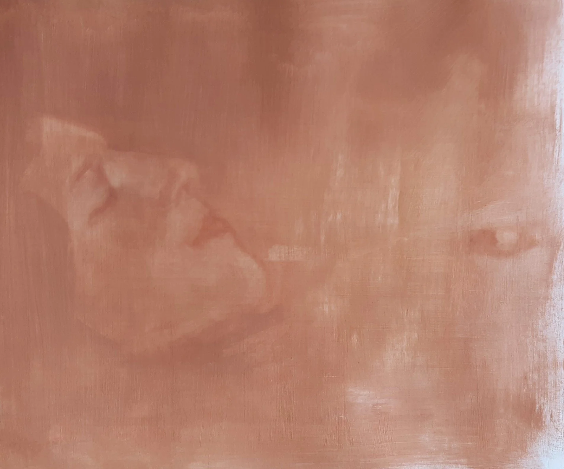 Study of Grace (2026), oil on paper, 12 x 15 cm.