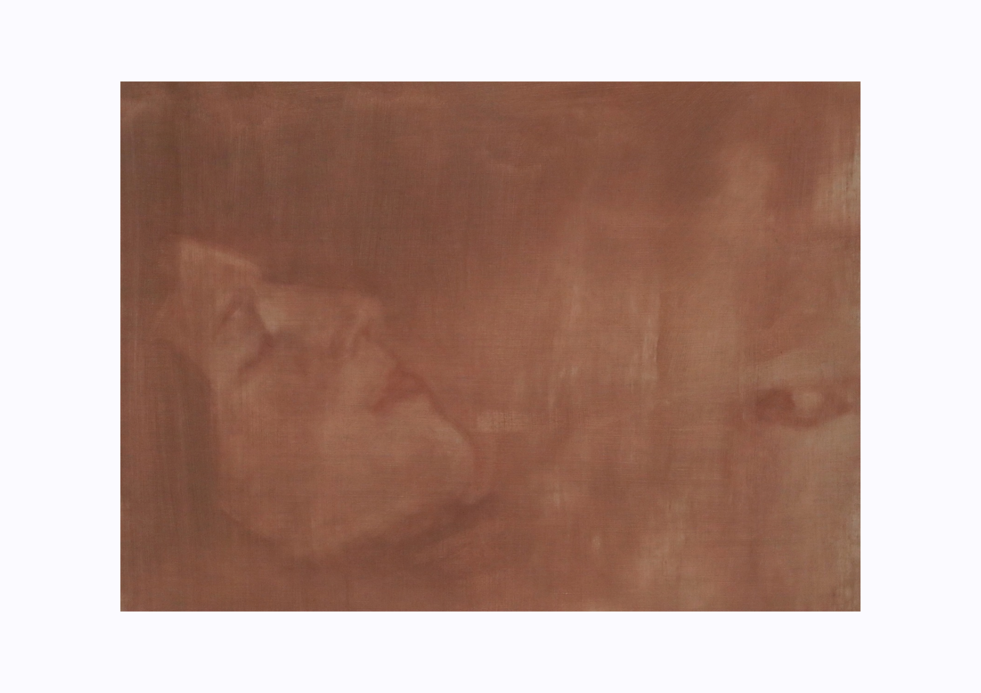 Grace, oil on paper, 2026, 12 x 20 cm