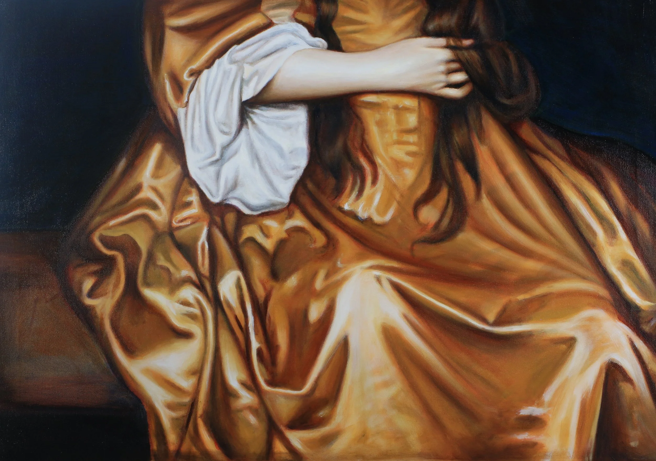 Dress MLL71/390.
Oil on canvas, 60 x 90 cm (2023)