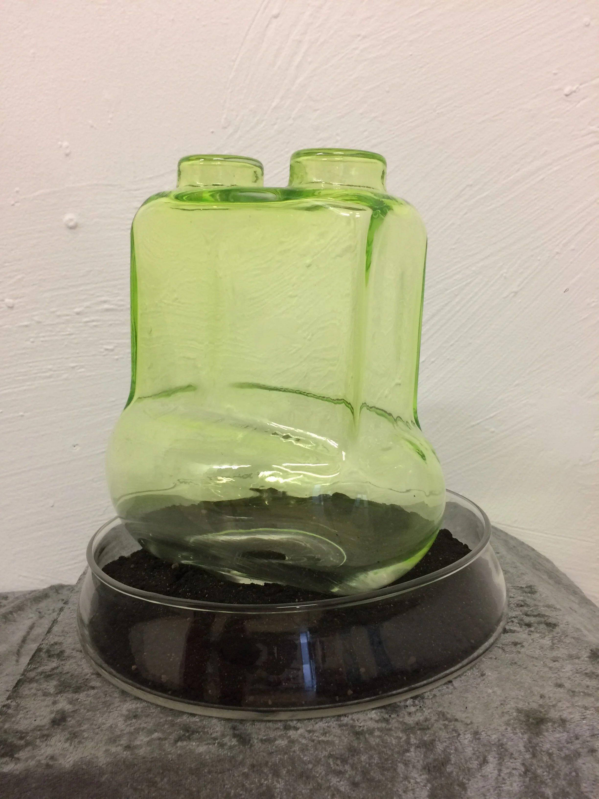 Lego Glass - Light Green 
Art Show: Gallery Port 2018