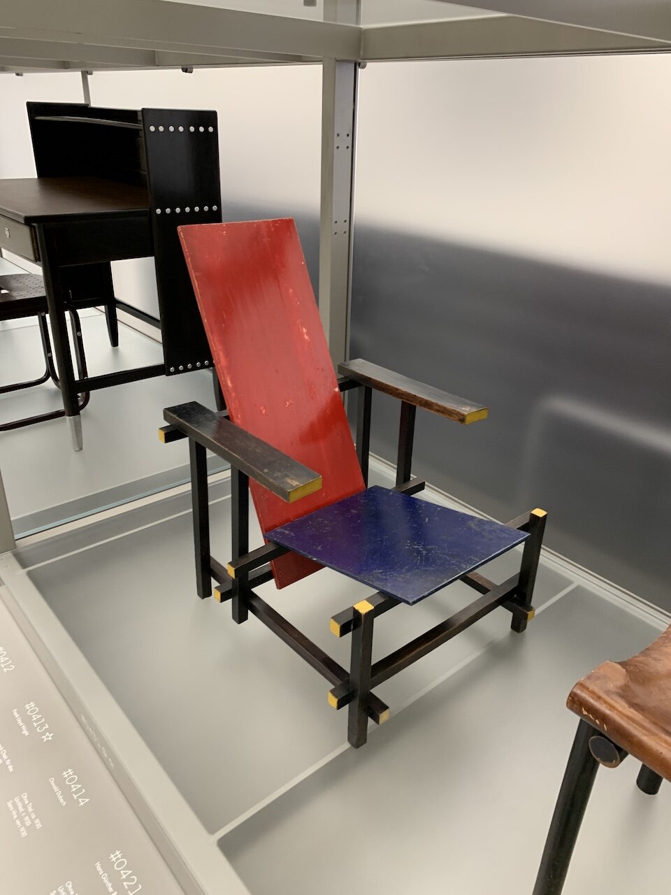 Mondrian chair in Vitra Museum