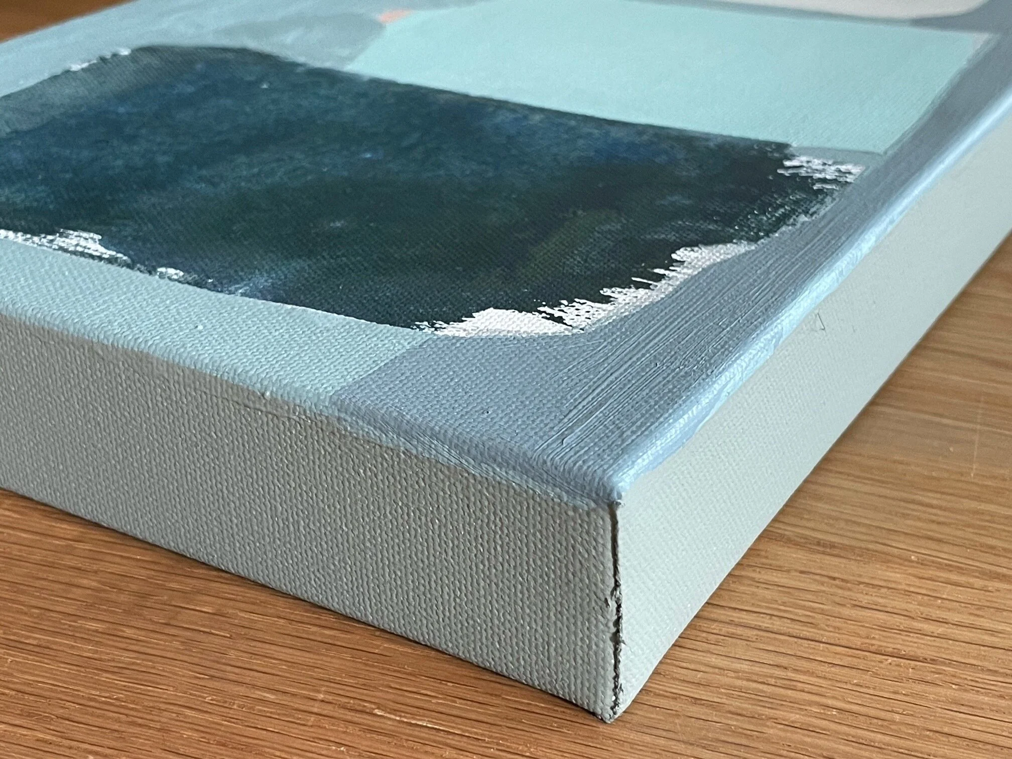 all canvas sides painted “nimbus gray”