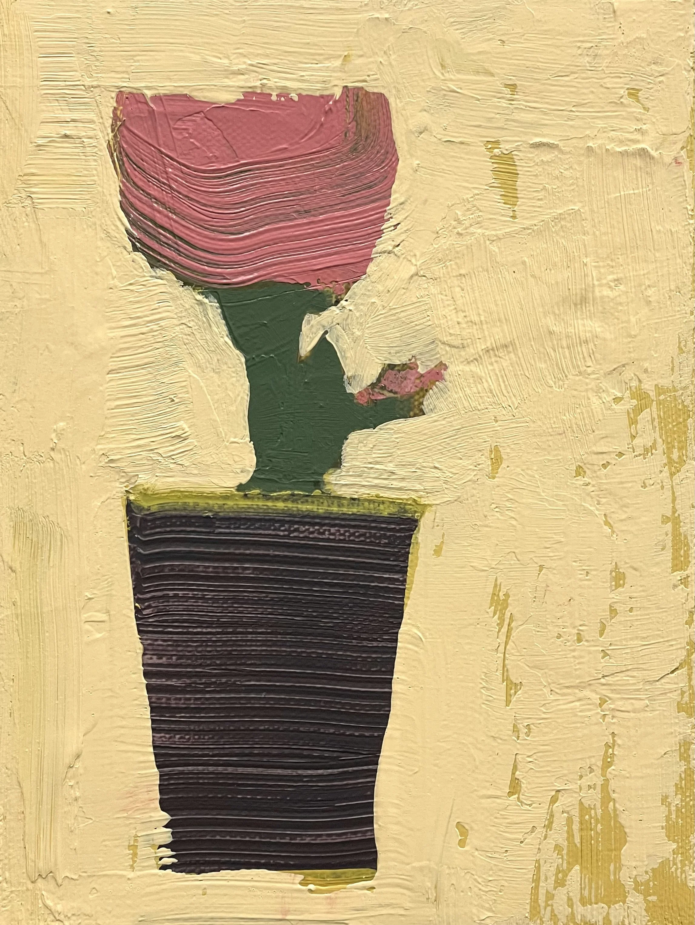 still life against ochre, 8x6