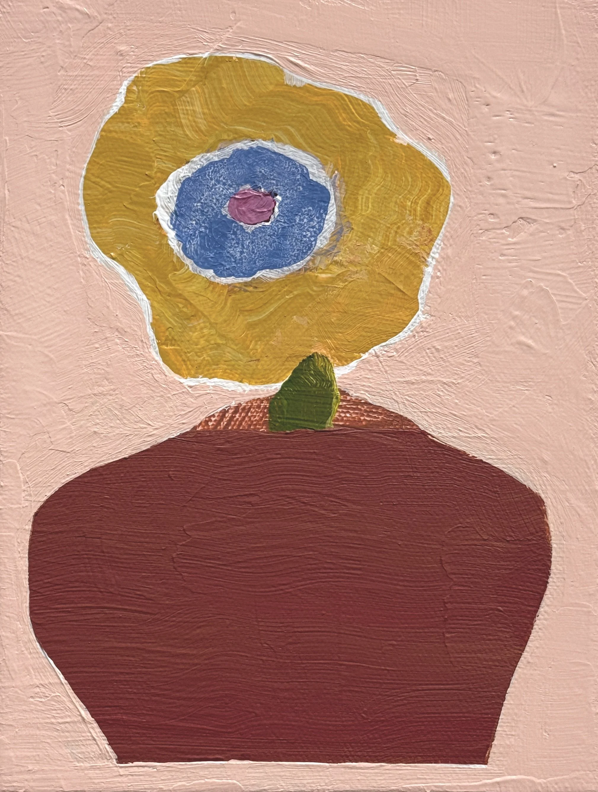 still life with hibiscus, 8x6