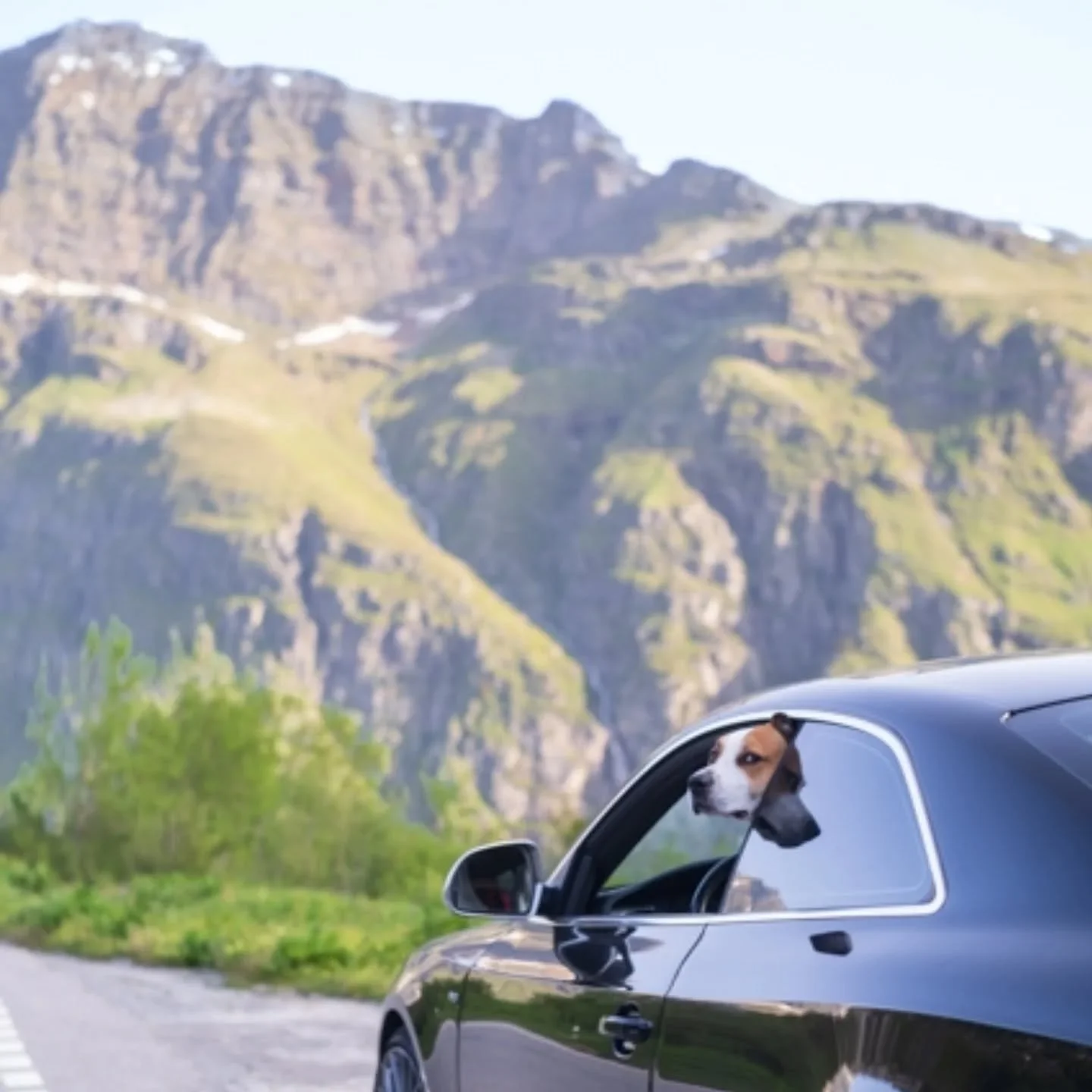 San Bernardino Pass in Switzerland, June 14 2025.