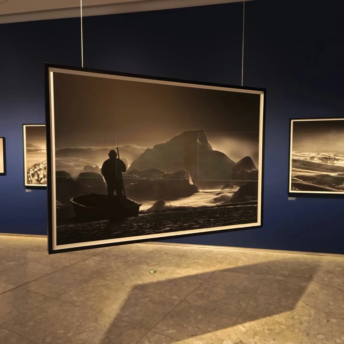 Saw today Ragnar Axelsson's exhibition "Where the world is melting". Stunning pictures!