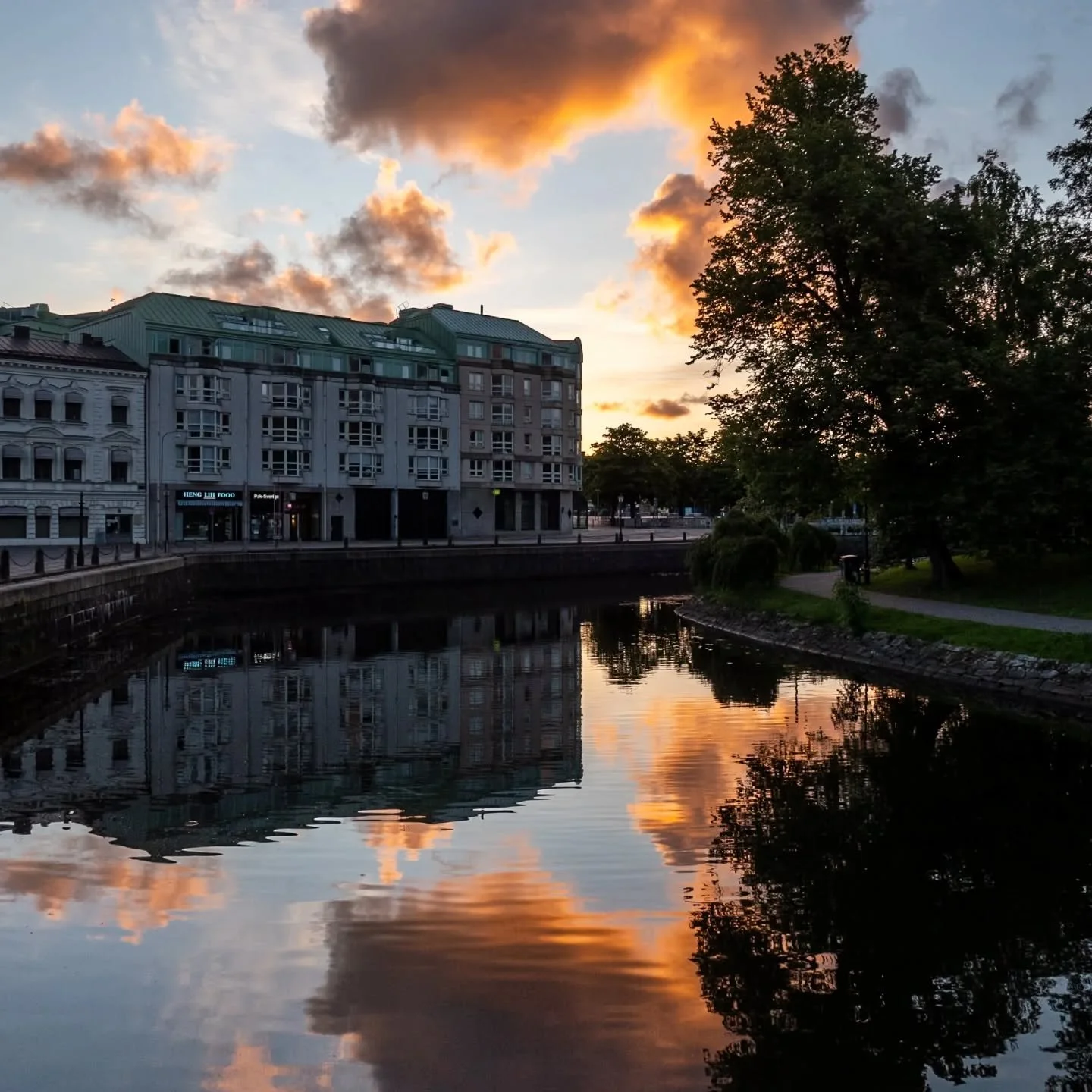 Very early morning in Gothenburg.